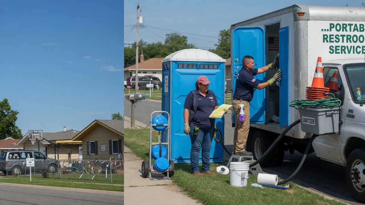 Portable Toilet Rental in Opolis, KS near me